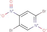 2,5-Dibromo-4-nitropyridin-1-ium-1-olate