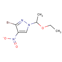 3-Bromo-1-(1-ethoxyethyl)-4-nitro-1H-pyrazole