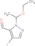 1-(1-Ethoxyethyl)-4-iodo-1H-pyrazole-5-carbaldehyde