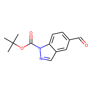 1H-Indazole-5-carboxaldehyde, N1-BOC protected