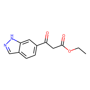 Ethyl 3-(1H-indazol-6-yl)-3-oxopropanoate