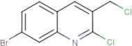7-Bromo-2-chloro-3-(chloromethyl)quinoline