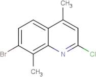 7-Bromo-2-chloro-4,8-dimethylquinoline