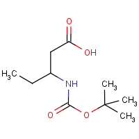 3-tert-Butoxycarbonylamino-pentanoic acid