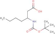 3-tert-Butoxycarbonylamino-heptanoic acid