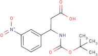 3-tert-Butoxycarbonylamino-3-(3-nitro-phenyl)-propionic acid