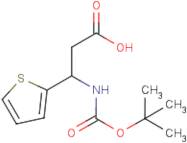 3-tert-Butoxycarbonylamino-3-thiophen-2-yl-propionic acid