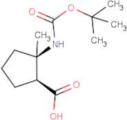 cis-2-tert-Butoxycarbonylamino-2-methyl-cyclopentanecarboxylic acid