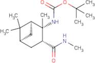 (1S,2S,3R,5S)-(2,6,6-Trimethyl-3-methylcarbamoyl-bicyclo[3.1.1]hept-2-yl)-carbamic acid tert-butyl…