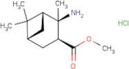 (1R,2R,3S,5R)-2-Amino-2,6,6-trimethyl-bicyclo[3.1.1]heptane-3-carboxylic acid methyl ester hydroch…