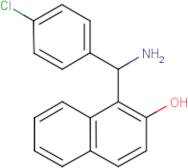 1-[Amino-(4-chloro-phenyl)-methyl]-naphthalen-2-ol