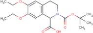 6,7-Diethoxy-3,4-dihydro-1H-isoquinoline-1,2-dicarboxylic acid 2-tert-butyl ester