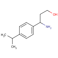 3-Amino-3-(4-isopropyl-phenyl)-propan-1-ol