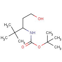 [1-(2-Hydroxy-ethyl)-2,2-dimethyl-propyl]-carbamic acid tert-butyl ester