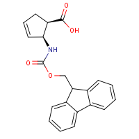 cis-2-(((9H-Fluoren-9-yl)methoxy)carbonylamino)cyclopent-3-ene-1-carboxylic acid