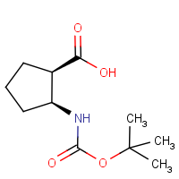 (1R,2S)-2-(tert-Butoxycarbonylamino)cyclopentanecarboxylic acid