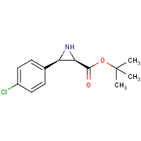 cis-tert-Butyl 3-(4-chlorophenyl)aziridine-2-carboxylate