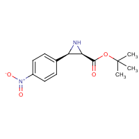 cis-tert-Butyl 3-(4-nitrophenyl)aziridine-2-carboxylate