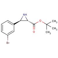 trans-tert-Butyl 3-(3-bromophenyl)-aziridine-2-carboxylate