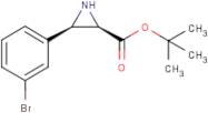 cis-tert-Butyl 3-(3-bromophenyl)-aziridine-2-carboxylate