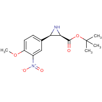 cis-tert-Butyl 3-(4-methoxy-3-nitrophenyl)-aziridine-2-carboxylate