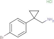 (1-(4-Bromophenyl)cyclopropyl)methanamine hydrochloride