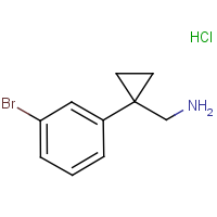 (1-(3-Bromophenyl)cyclopropyl)methanamine hydrochloride