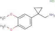 (1-(3,4-Dimethoxyphenyl)cyclopropyl)methanamine hydrochloride