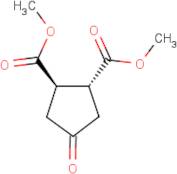 4-Oxo-cyclopentane-trans-1,2-dicarboxylic acid dimethyl ester