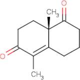 (S)-5,8a-Dimethyl-3,4,8,8a-tetrahydro-2H,7H-naphthalene-1,6-dione