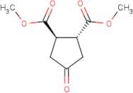 (1R,2R)-4-Oxo-cyclopentane-1,2-dicarboxylic acid dimethyl ester