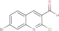 7-Bromo-2-chloroquinoline-3-carboxaldehyde
