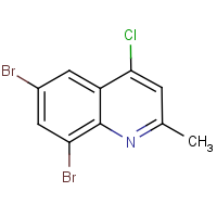 4-Chloro-6,8-dibromo-2-methylquinoline