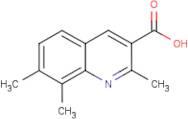 2,7,8-Trimethylquinoline-3-carboxylic acid