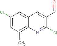 2,6-Dichloro-8-methylquinoline-3-carboxaldehyde