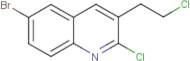 2-Chloro-3-(2-chloroethyl)-6-bromoquinoline