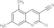 2-Chloro-5,7-dimethylquinoline-3-carbonitrile