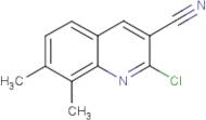 2-Chloro-7,8-dimethylquinoline-3-carbonitrile