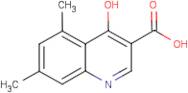 5,7-Dimethyl-4-hydroxyquinoline-3-carboxylic acid