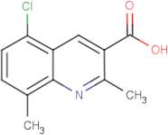 5-Chloro-2,8-dimethylquinoline-3-carboxylic acid