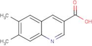 6,7-Dimethylquinoline-3-carboxylic acid