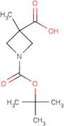1-(tert-Butoxycarbonyl)-3-methylazetidine-3-carboxylic acid