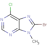 8-Bromo-6-chloro-9-methyl-9H-purine