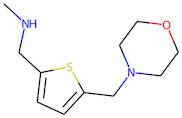 2-[(Methylamino)methyl]-5-(morpholin-4-ylmethyl)thiophene