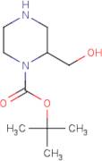 2-(Hydroxymethyl)piperazine, N1-BOC protected