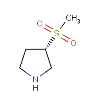 (3S)-3-(Methylsulfonyl)pyrrolidine