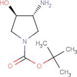 tert-Butyl (3R,4R)-3-amino-4-hydroxypyrrolidine-1-carboxylate