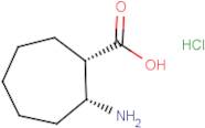 (1S,2R)-2-Amino-cycloheptanecarboxylic acid hydrochloride