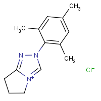 2-(2,4,6-Trimethyl-phenyl)-2,5,6,7-tetrahydro-pyrrolo[2,1-c][1,2,4]triazol-4-ylium chloride