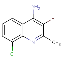 4-Amino-3-bromo-8-chloro-2-methylquinoline